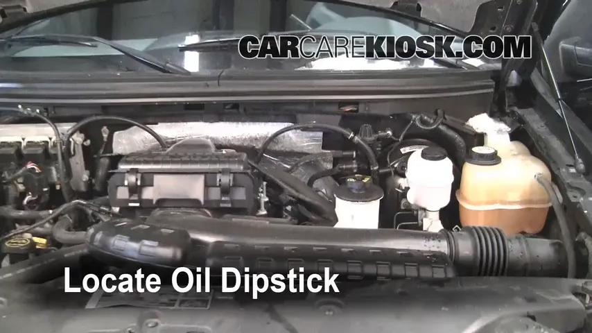 2006 Ford F-150 XLT 5.4L V8 Extended Cab Pickup (4 Door) Aceite Controlar nivel de aceite